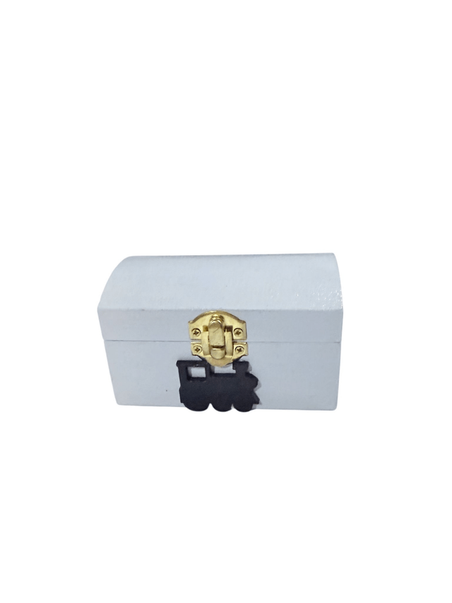Extra Small Hand Painted Wooden Treasure Box